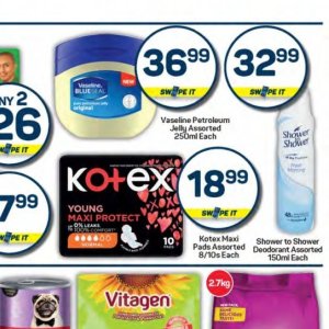 Shower at Pick n Pay Hyper