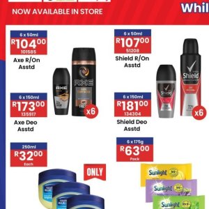 Axe at Africa Cash and Carry