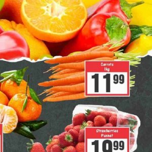Carrots at Big save