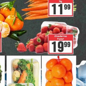 Strawberries at Big save