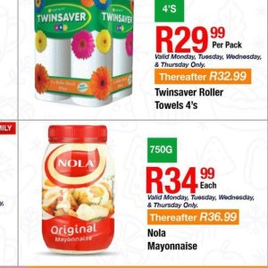 Towels at Take n Pay
