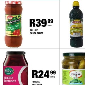 Pasta at Take n Pay