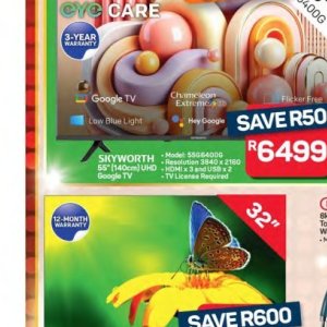 TV set at Pick n Pay Hyper