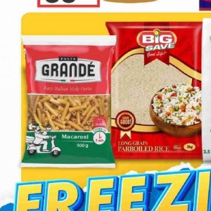 Pasta at Big save