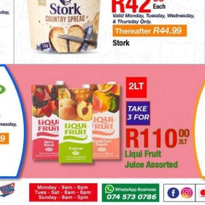 Juice at Take n Pay