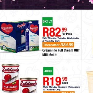 Cream at Take n Pay