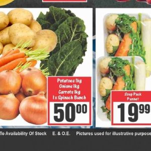 Spinach at Big save