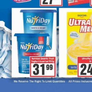 Yoghurt danone  at Big save