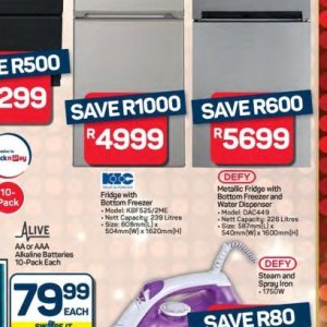 Refrigerator at Pick n Pay Hyper