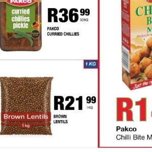 Lentils at Take n Pay