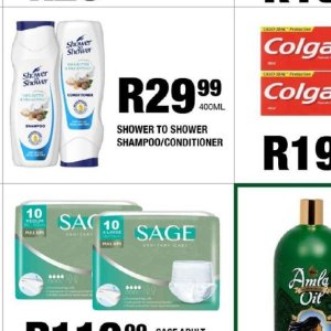 Shower at Take n Pay