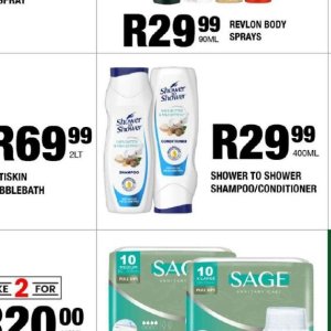 Shower at Take n Pay