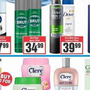 Body spray at Big save