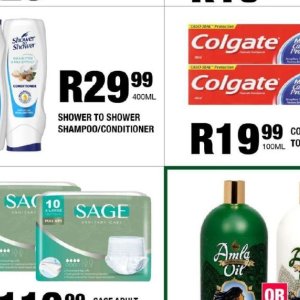 Shower at Take n Pay