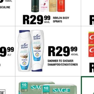 Shower at Take n Pay