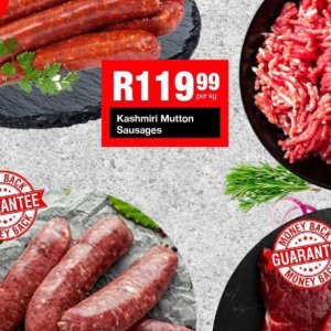 Sausages at Take n Pay