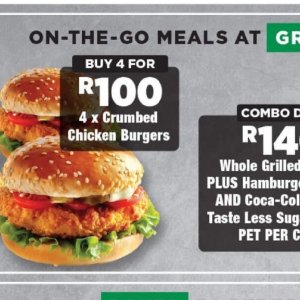 Burgers at OK Foods