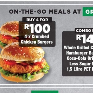 Burgers at OK Foods
