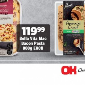 Pasta at OK Foods