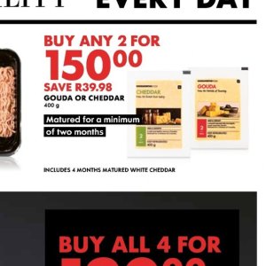Cheddar at Woolworths
