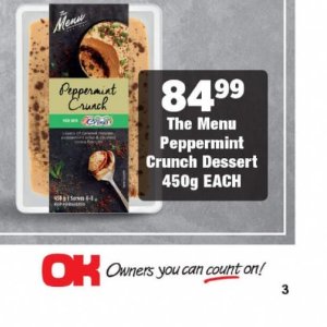 Dessert at OK Foods