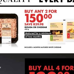 Gouda at Woolworths
