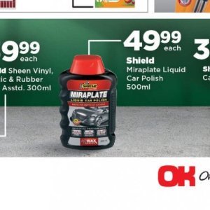Car polish at OK Foods