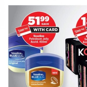 Petroleum jelly at OK Foods