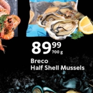 Mussels at Oxford freshmarket
