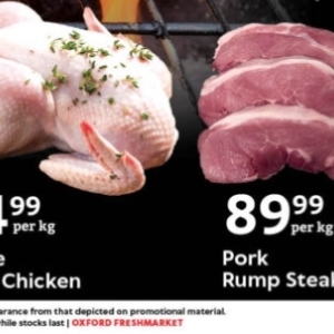 Pork at Oxford freshmarket