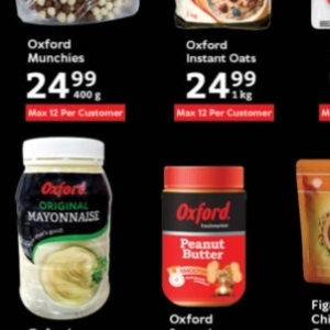 Peanut butter at Oxford freshmarket