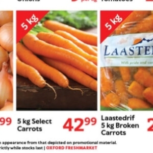 Carrots at Oxford freshmarket