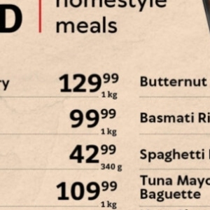 Spaghetti at Oxford freshmarket