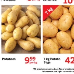 Potatoes at Oxford freshmarket