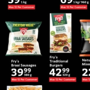 Burgers at Oxford freshmarket