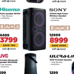 Portable speaker at HiFi Corp