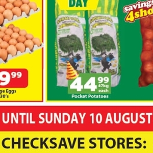 Potatoes at Check Save