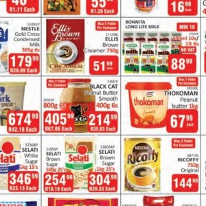 Peanut butter at Kit Kat Cash&Carry