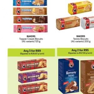 Biscuits at Makro