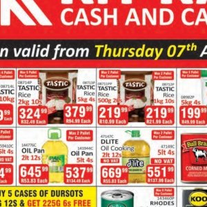 Rice at Kit Kat Cash&Carry