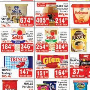 Sugar at Kit Kat Cash&Carry