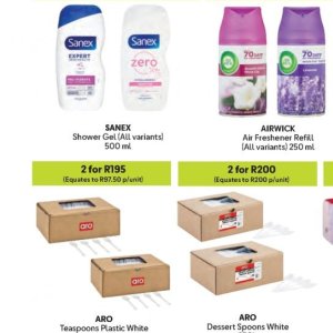 Shower gel at Makro