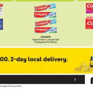 Toothpaste colgate  at Makro