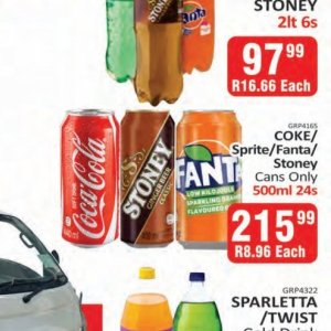 Fizzy drink at Kit Kat Cash&Carry