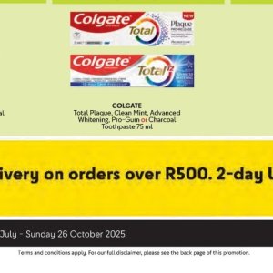 Toothpaste colgate  at Makro