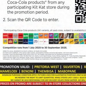 Fizzy drink at Kit Kat Cash&Carry