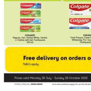 Toothpaste colgate  at Makro