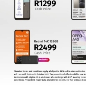 Router at Vodacom4U