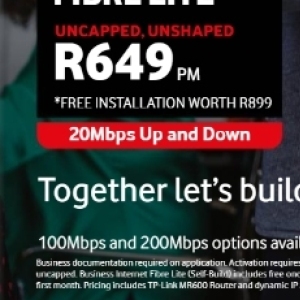 Router at Vodacom4U