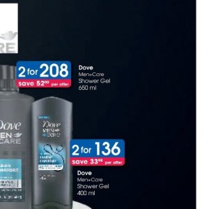 Shower gel dove  at Clicks